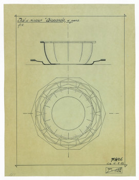 P2004/1/1685 - Design for finger bowl <i>Gioconda</i> N° 2