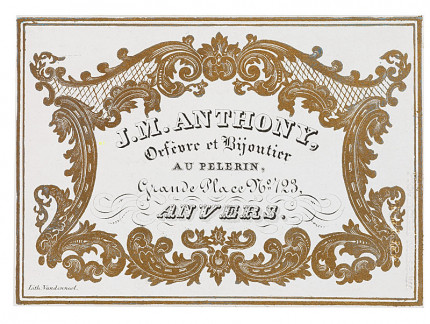 Adreskaart Jean Michel Anthony (Antwerpen)